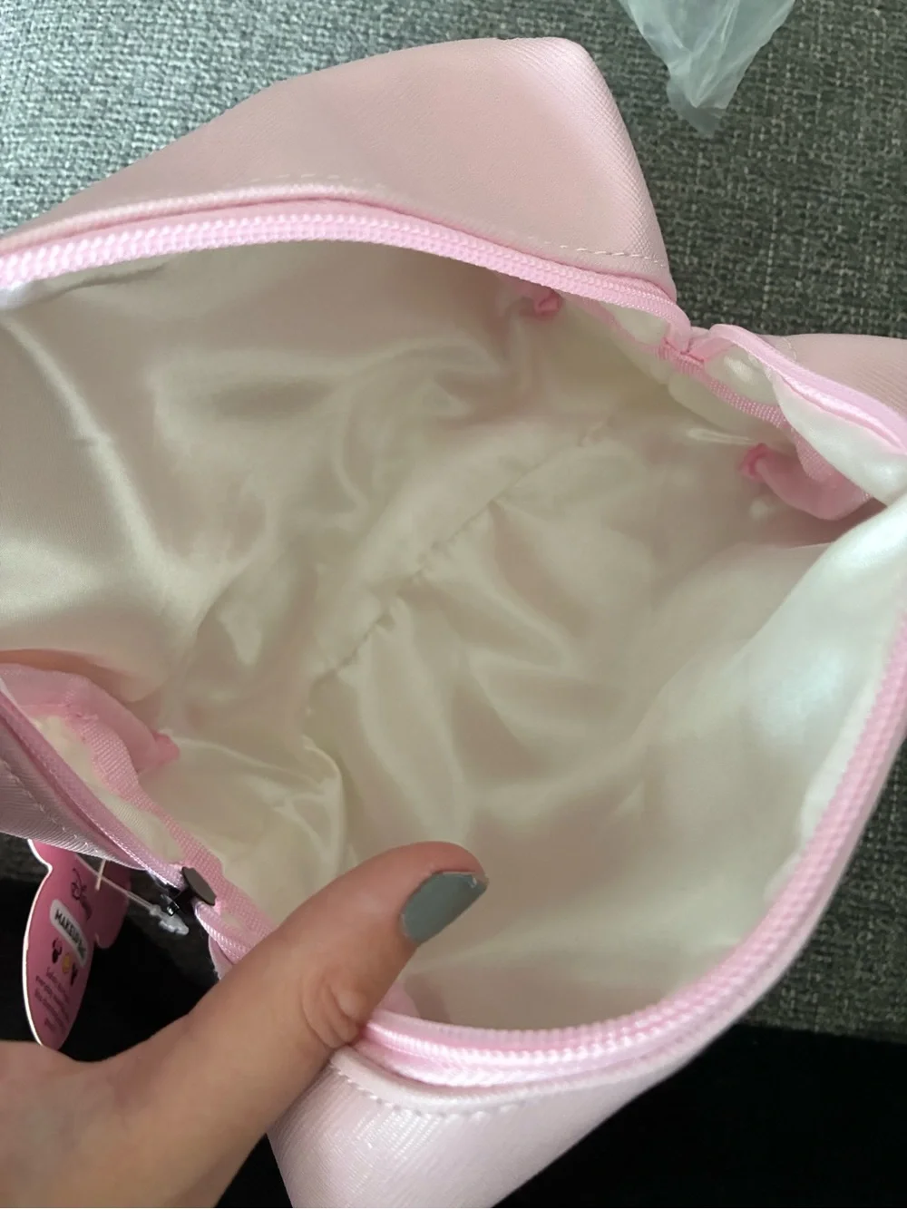 The Crème Shop x Disney Pink Mickey Cosmetic Bag NWT